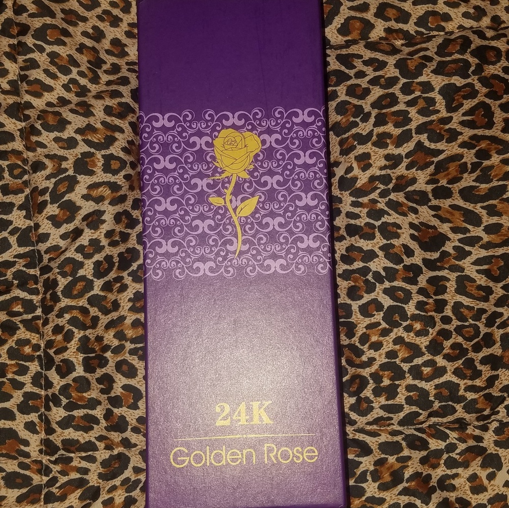24K Gold Rose (Red) - Picture 6 of 6